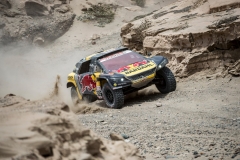 Sebastien Loeb (FRA) of PH Sport races during stage 03 of Rally Dakar 2019 from San Juan de Marcona to Arequipa, Peru on January 09, 2019 // Marcelo Maragni/Red Bull Content Pool // AP-1Y2YGZ2WN1W11 // Usage for editorial use only // Please go to www.redbullcontentpool.com for further information. //