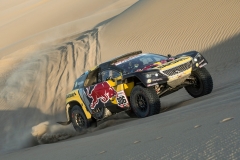 Sebastien Loeb (FRA) of PH Sport races during stage 02 of Rally Dakar 2019 from Pisco to San Juan de Marcona on January 08, 2019 // Marcelo Maragni/Red Bull Content Pool // AP-1Y2K1UJM92111 // Usage for editorial use only // Please go to www.redbullcontentpool.com for further information. //