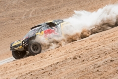 Sebastien Loeb (FRA) of PH Sport races during stage 04 of Rally Dakar 2019 from Arequipa to o Tacna, Peru on January 10, 2019