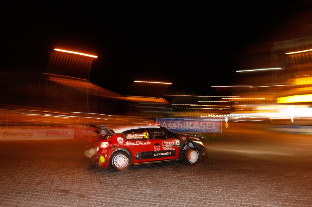 12 Al QASSIMI Khalid (ARE), PATTERSON Chris (IRL), CITROEN C3 WRC, CITROEN TOTAL ABU DHABI WRT action during the 2018 WRC World Rally Car Championship, rally of Turkey from September 13 to 16, at Marmaris - Photo Francois Flamand / DPPI