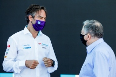Jamie Reigle, CEO of Formula E and Jean Todt, FIA President