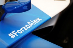 ForzaAlex logo in support of Alex Zanardi on the BMW Andretti cars