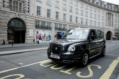 LEVC Black Cab and driver John Dowd out and about in London Uk July 2019


 July 17th 2019
