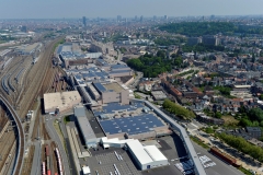Aerial View Audi Site Brussels, Belgium