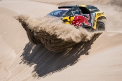 Sebastien Loeb (FRA) of PH Sport races during stage 06 of Rally Dakar 2019 from Arequipa to San Juan de Marcona, Peru on January 13, 2019 // Marcelo Maragni/Red Bull Content Pool // AP-1Y49M558W2111 // Usage for editorial use only // Please go to www.redbullcontentpool.com for further information. //