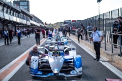 during ABB Formula E Pre season testing, 20181017 in Valencia at Ricardo Tormo, Spain. Photo : Jérôme Cambier/Michelin