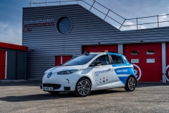 2018 - Rouen Normandy Autonomous Lab – Expérimentation Renault ZOE robot taxi