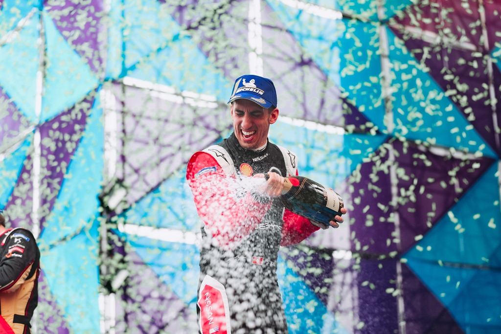 Nissan Formula E Driver Sebastien Buemi scores podium in Mexico