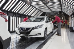 Production begins of the new Nissan LEAF in Europe