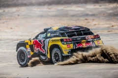 Sebastien Loeb (FRA) of PH Sport races during stage 8 of Rally Dakar 2019 from San Juan de Marcona to Pisco, Peru on January 15, 2019. // Flavien Duhamel/Red Bull Content Pool // AP-1Y4WC1H6D2111 // Usage for editorial use only // Please go to www.redbullcontentpool.com for further information. //
