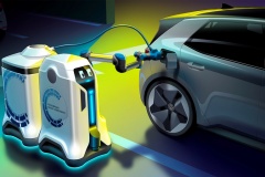 Revolution in the underground car park – Volkswagen lets its charging robots loose