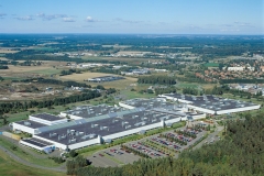Volvo Motorenwerk in Skövde/Schweden