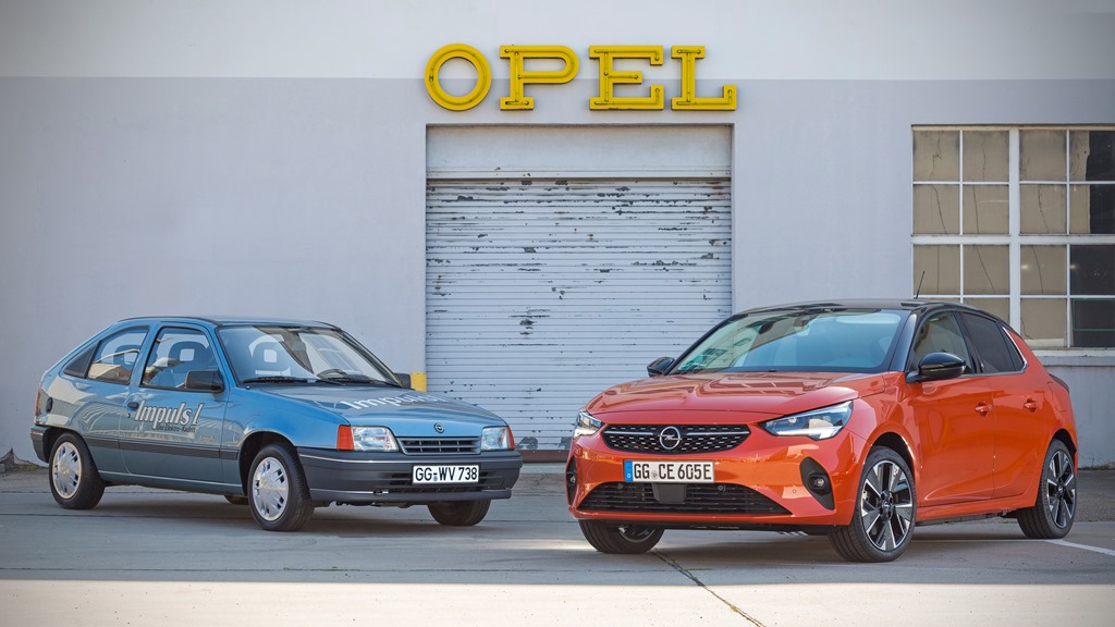 Opel Kadett Impuls I & Opel Corsa-e