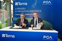 FCA, firma del Memorandum of Understanding con Terna
