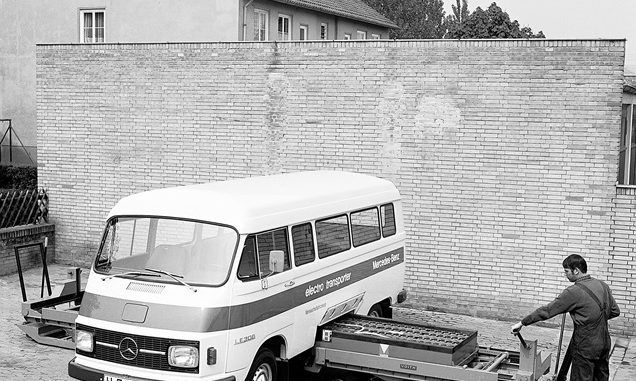 mercedes benz electro transporter 1972