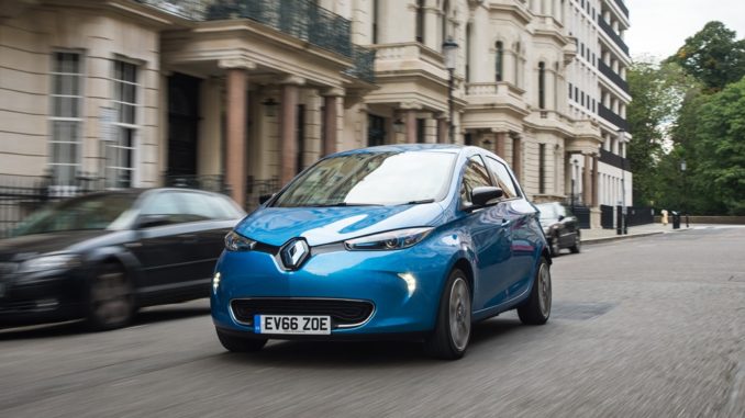 renault zoe green apple