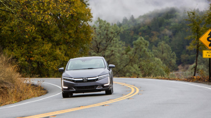 Honda Clarity plug in hybrid 2018