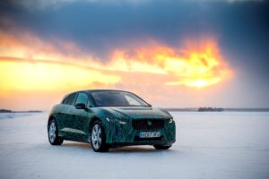 Jaguar I-Pace test Sweden