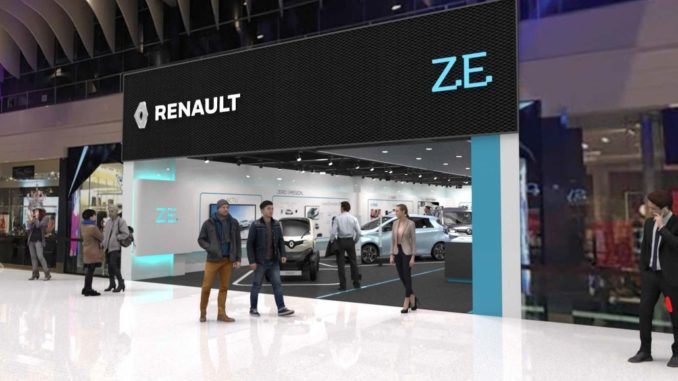 Renault EV store