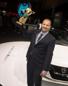 Nuova Nissan Leaf ‘2018 World Green Car of the Year’