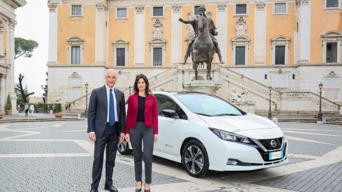 Nissan Leaf Roma Capitale