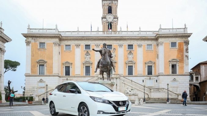 Nissan Leaf Roma Capitale
