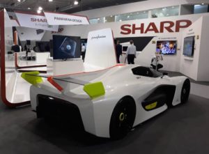 Pininfarina H2 Speed all’IFA di Berlino nello stand Sharp