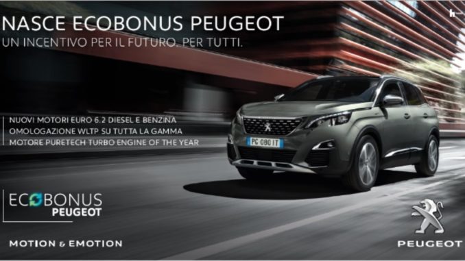 Ecobonus Peugeot