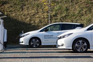 Nissan Leaf Germania grid