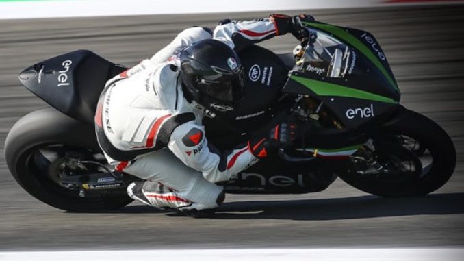 Energica Valencia Demo Lap