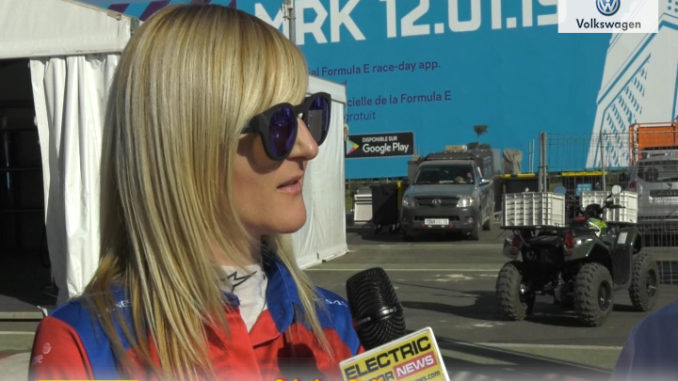 Formula E Marrakesh Cristina Gullace