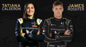 Tatiana Calderon James Rossiter DS Techeetah Formula E