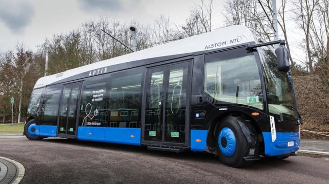 bus Alstom Aptis Santiago