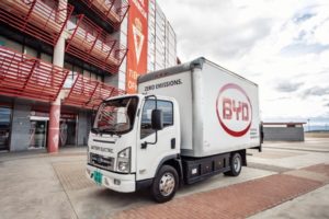 BYD electric Truck Europe