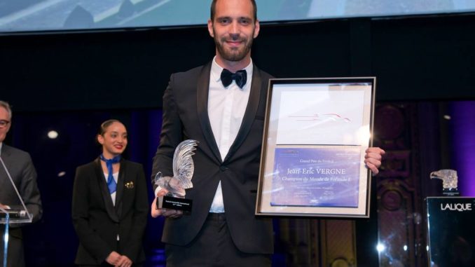 Jean Eric Vergne premio parigi