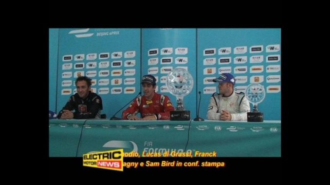 press conference primo podio formula e