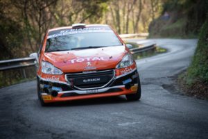 Peugeot Competition 208 Rally Cup Top al Sanremo