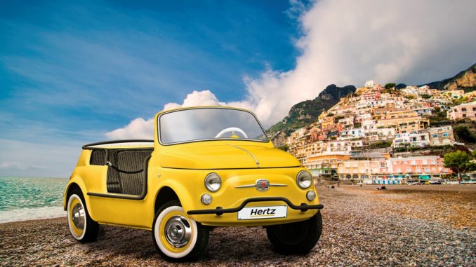 Hertz Fiat 500 Jolly “Spiaggina” Icon-e by Garage Italia