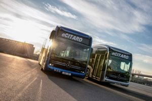 Mercedes Benz eCitaro al Global Public Transport Summit 