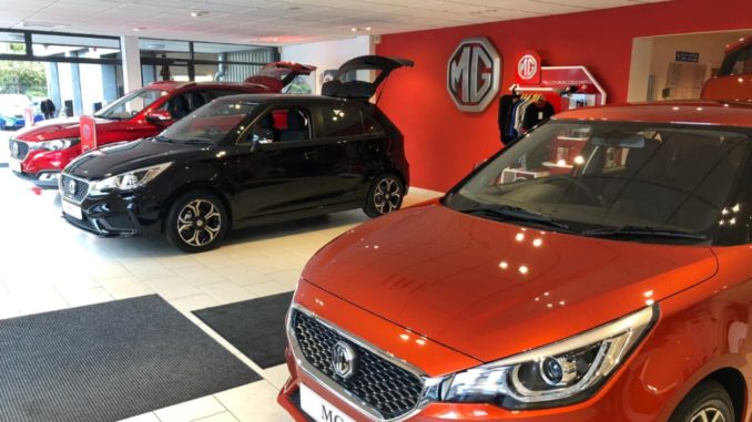 Tustain Motors e MG Motor UK