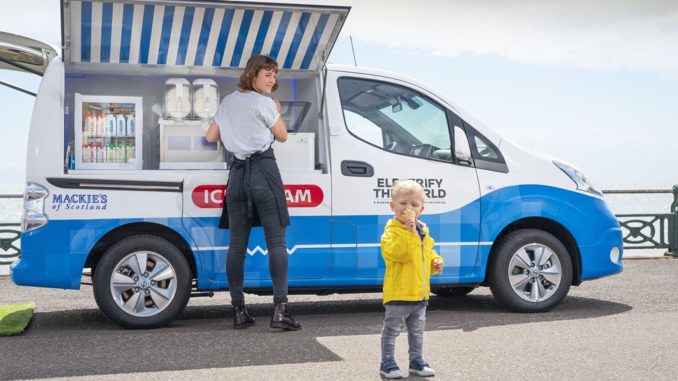 Nissan e-NV200 gelati