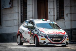 Peugeot Competition 208 Rally Cup TOP al Rally di Roma Capitale