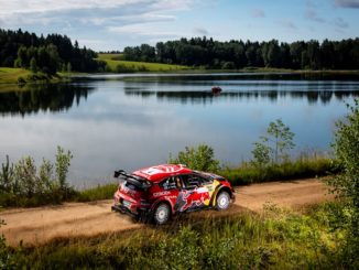 Citroën Total World Rally Team ed Esapekka Lappi in Estonia