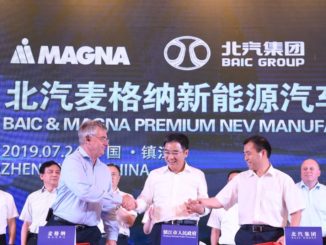Magna joint venture China