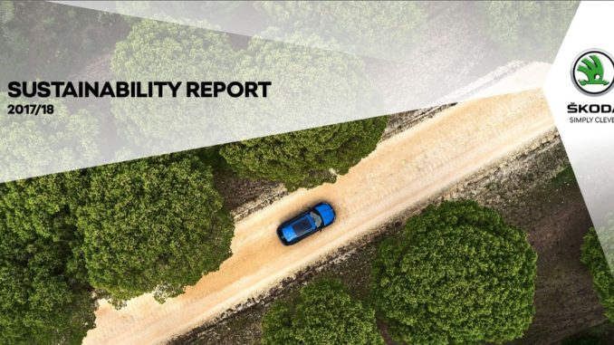 report Škoda sulla sostenibilità