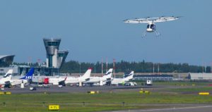 Volocopter all'Aeroporto Internazionale di Helsinki