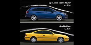 Opel Astra e Opel Calibra