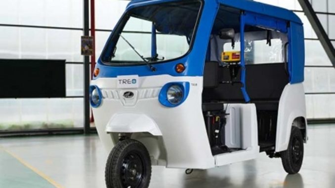 Mahindra electric rickshaw