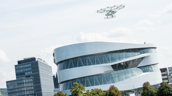 Volocopter Museo Mercedes Benz Stoccarda