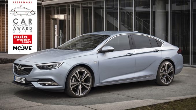 Opel premiata con il “Car Connectivity Award 2019”